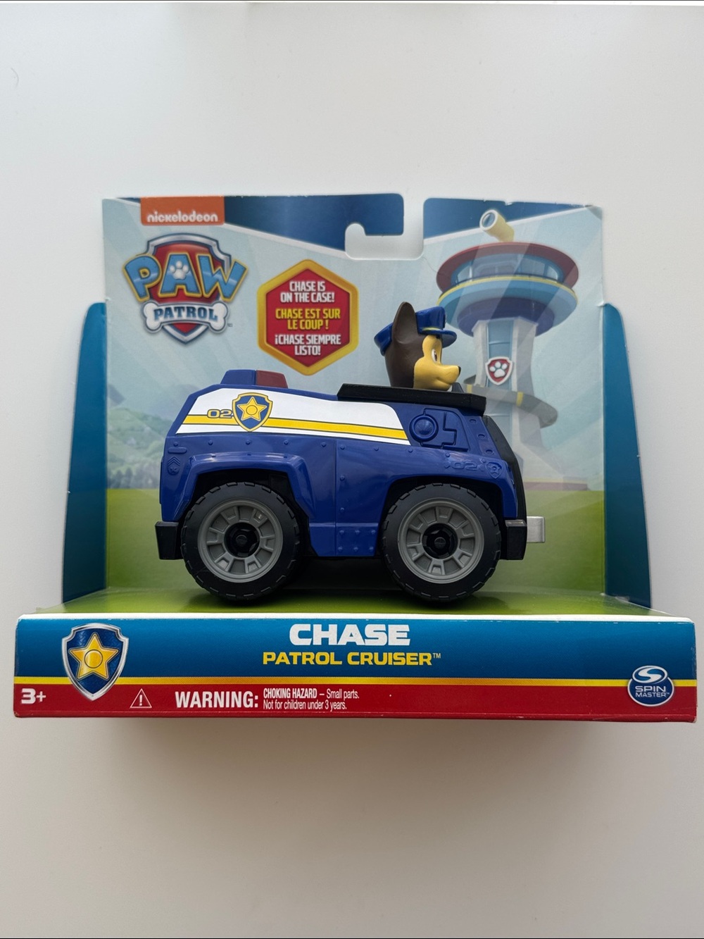 Paw Patrol Chase Patrol Cruiser Toy - Blue & White